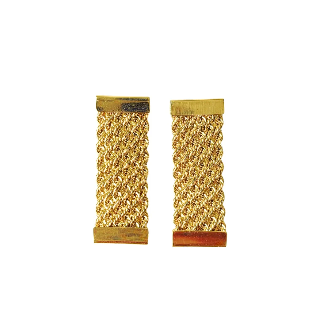 Boucles D'oreilles en Or 18 Carats